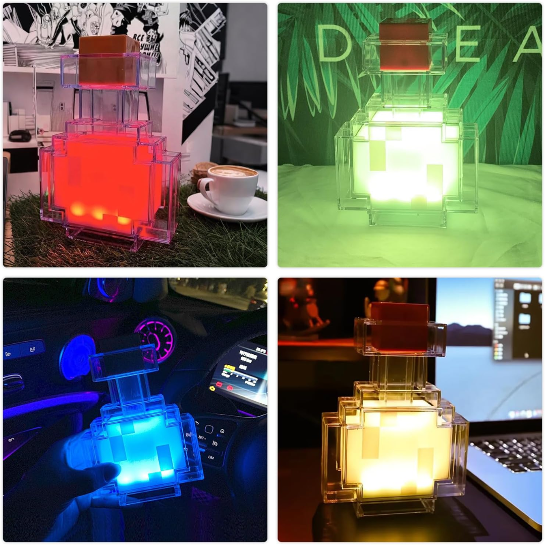 Rechargeable 8-Color Potion Lamp